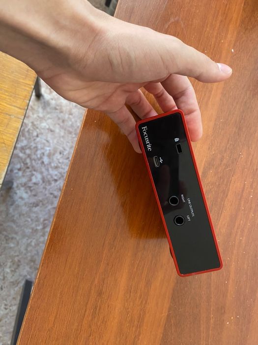 аудиокарта focusrite solo 3