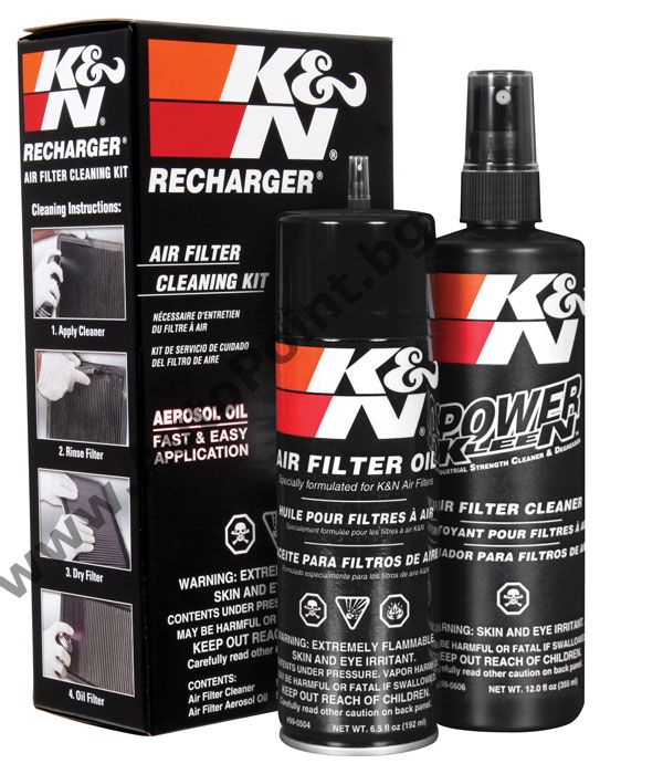 Комплект за почистване на спортни въздушни филтри K&N - 99-5050