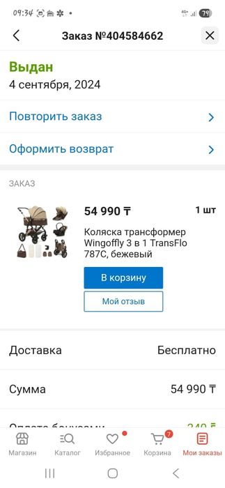 Коляска зима-лето