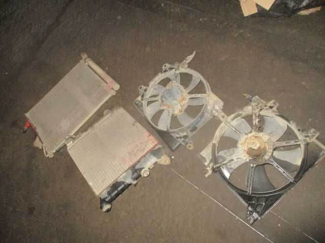 Raditor apa racire clima ventilatoare Hyundai Accent motor 1,3 benzina
