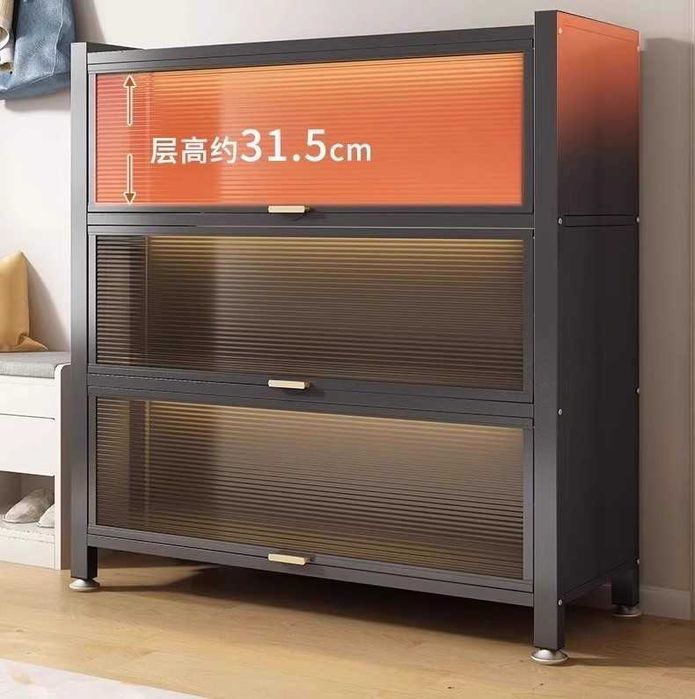 Книжный металлический шкаф/Шкаф с подъемной дверцей