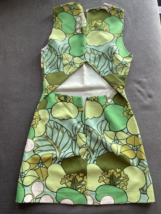 Зелена Дамска рокля ZARA