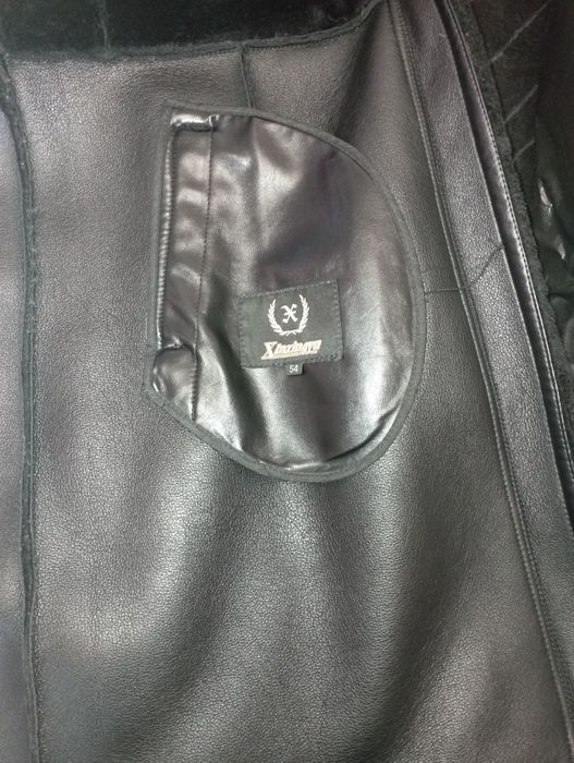 Дублёнка+кожа+норка