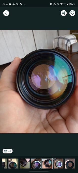 Canon 85mm f1.2 usm prima generatie.