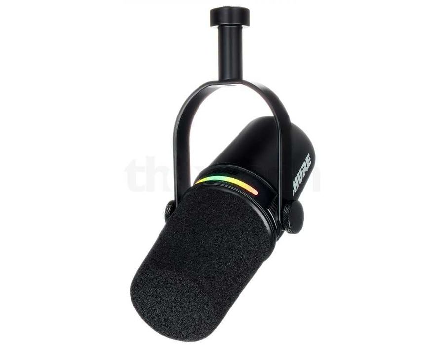 Kit streaming audio placa sunet Focusrite Scarlett 2i2 4th, Casti BeyerDynamic DT 770 Pro si Microfon de Podcast Shure MV7 Plus cu brat Rode PSA1+