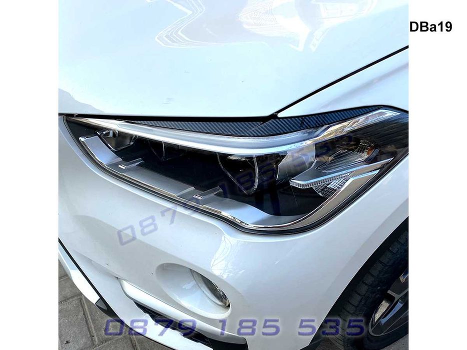 Тунинг горни вежди фарове BMW 5 G30 G31 бмв г30 г31