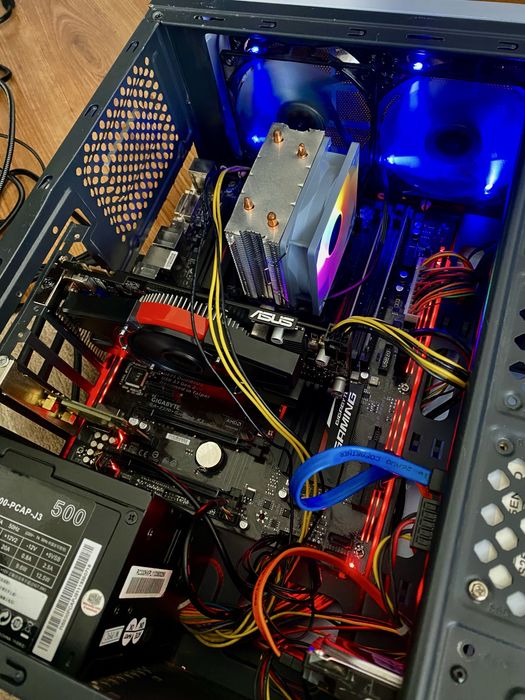 Vand PC Gaming i5-6400, 16GB RAM DDR4, SSD + HDD, GTX 550 Ti, Wi-Fi