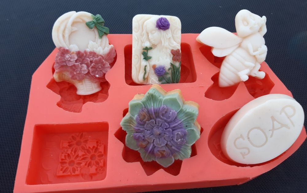 Matrițe silicon, calitate premium( realizare săpunuri, ceară, ipsos)