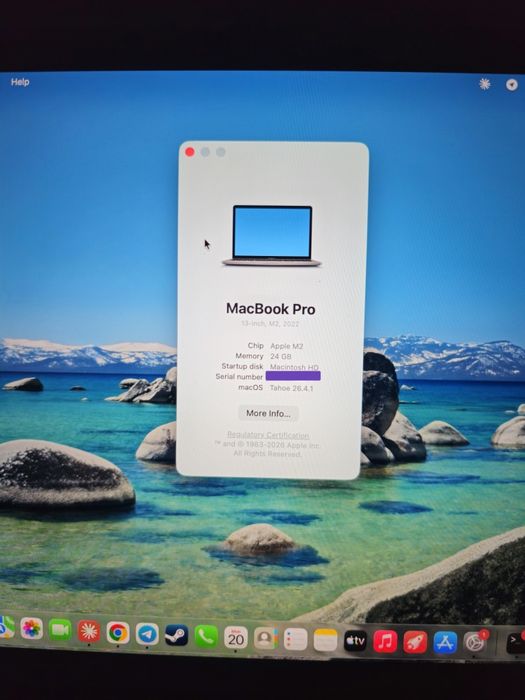 Macbook pro M2 24/1Tb