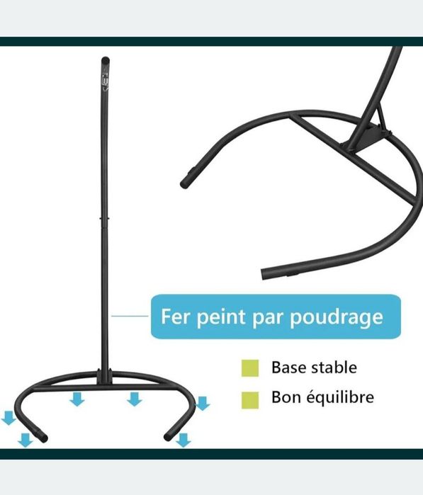 Suport metalic pentru scaun suspendat Ozonlife + Cadou!
