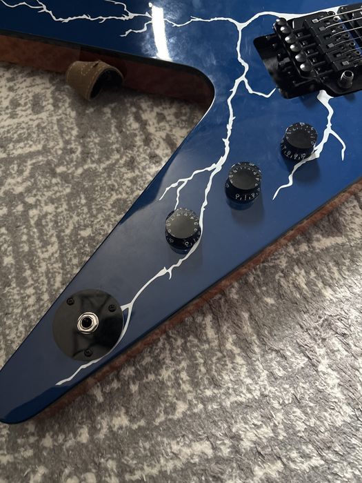 Гитара washburn ML blue Dimebolt срочно