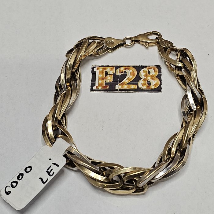 Amanet F28: Aur Brățări 14K 500Lei/gr [P]