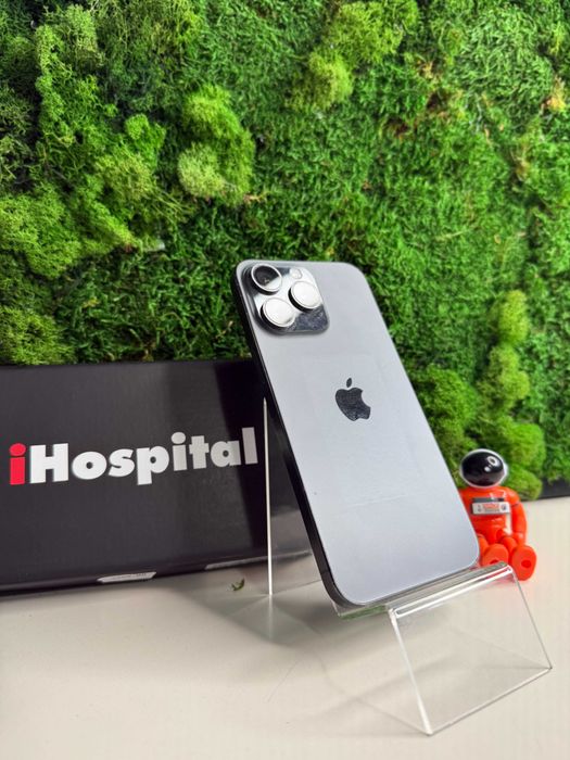 iPhone 15 Pro Max Black Titanium Negru 87% Baterie #7025