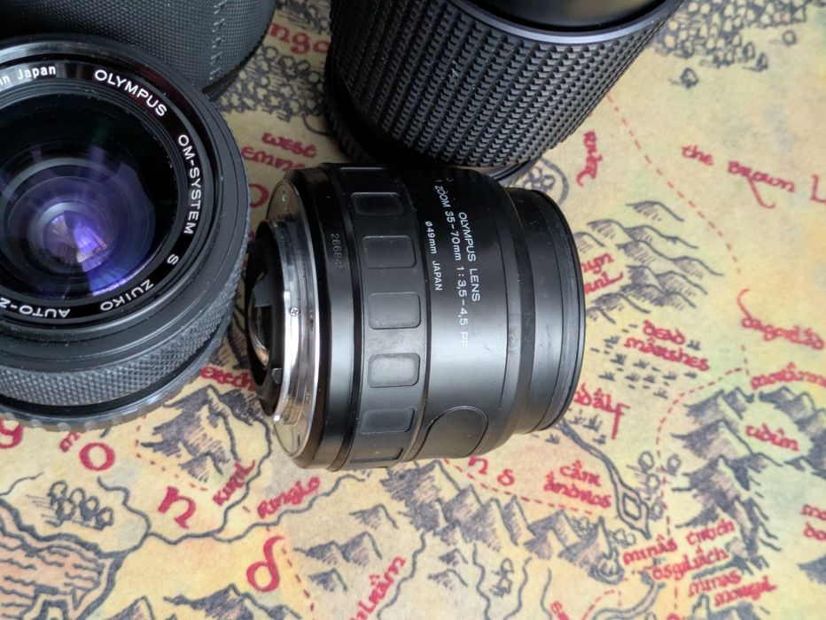 Lot obiective Olympus OM
