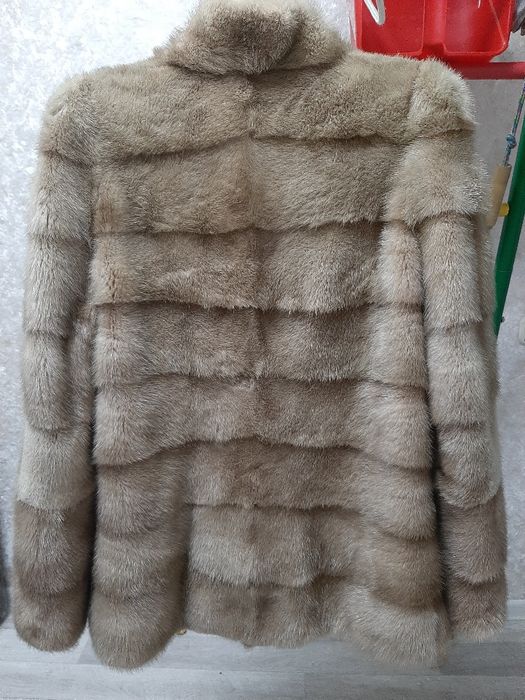 Шуба норковая светлая