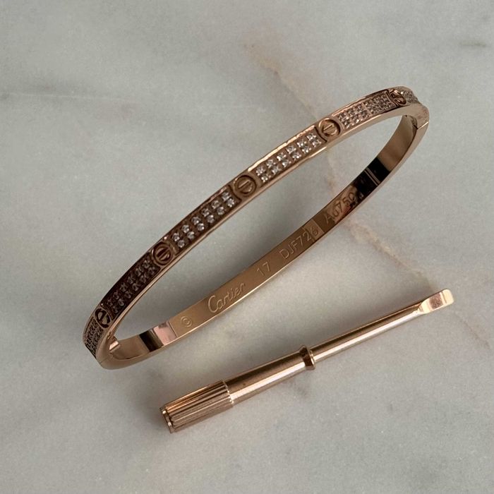 Bratara Love Slim cu Cristale Aplicate