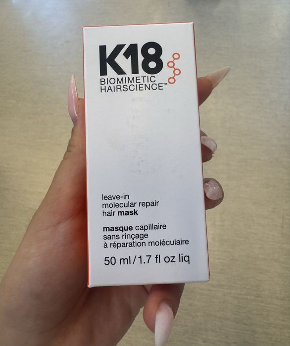 Masca de par K18 Leave-In Molecular Repair Hair Mask 50ml - NOUA