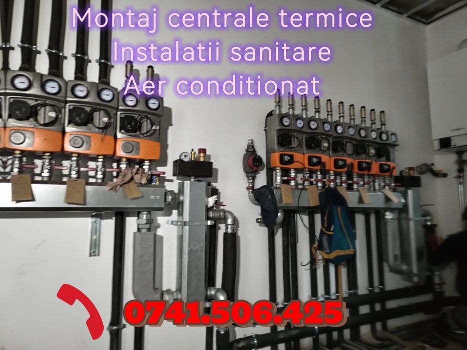 Instalații sanitare, termice și aer condiționat