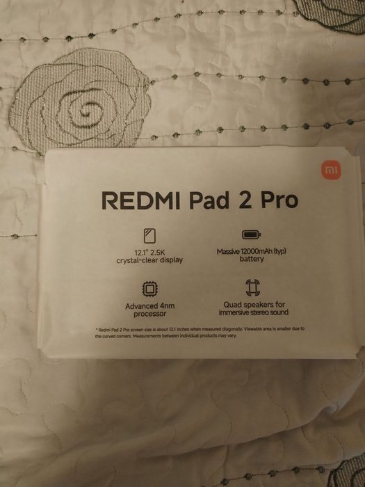 Tableta Xiaomi Redmi Pad 2 Pro 12.1" 2.5K  144Hz