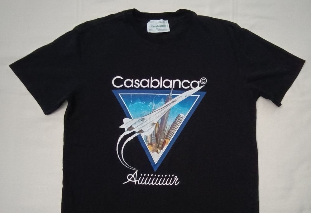 Casablanca Tennis Club Shirt оригинална тениска XL памучна фланелка