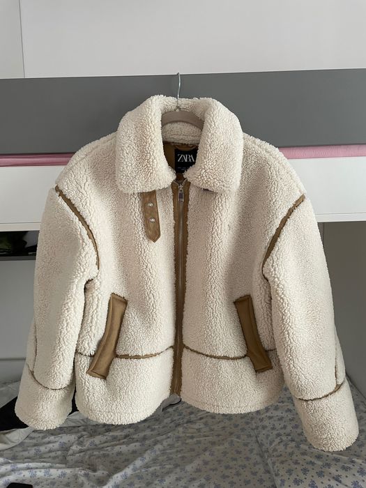 Geacă din blană sintetică