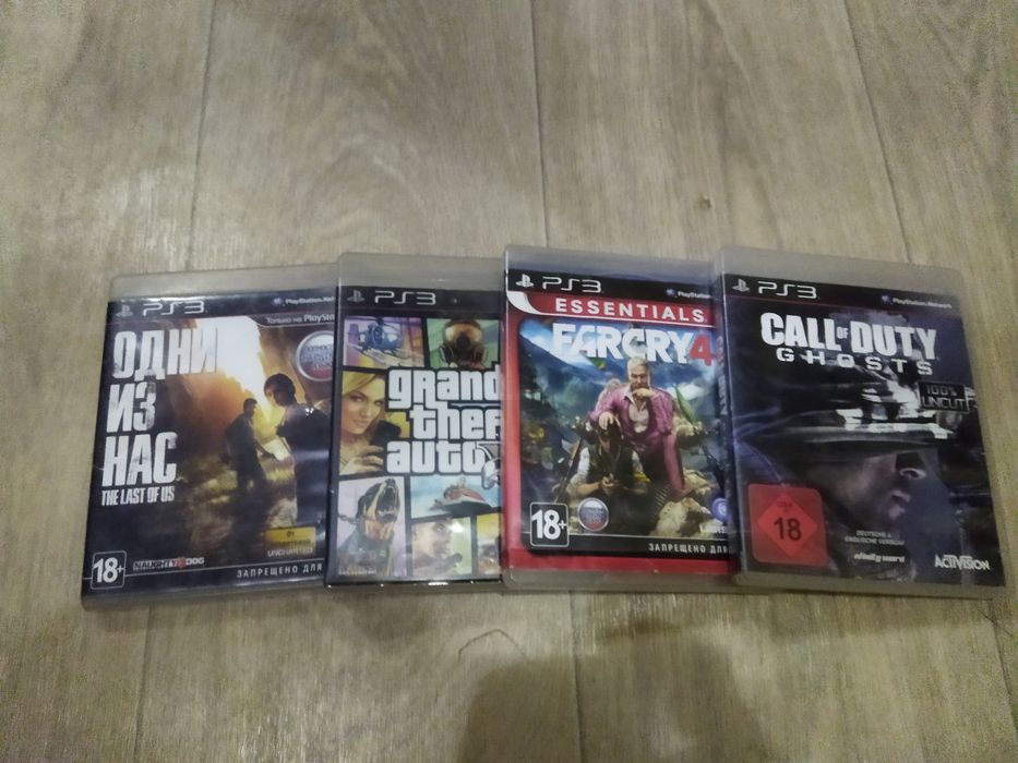 Пс 3 б/у с играми