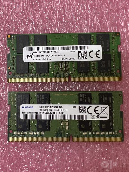 16gb DDR4 SODIMM Laptop оперативная память для ноутбуков 2666 и 3200