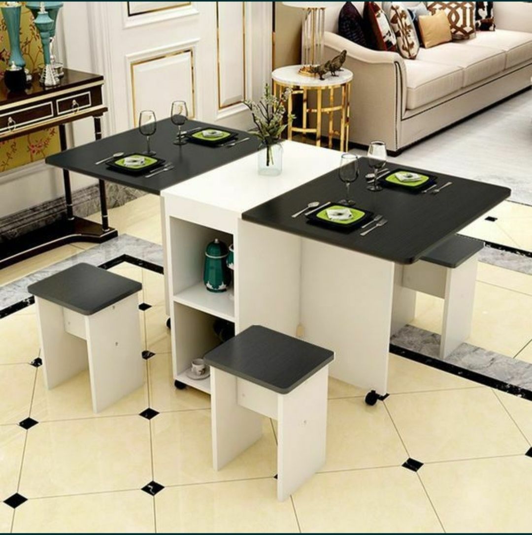 Большие кухонные столы-трансформеры