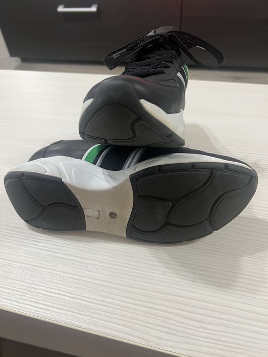 Sneakers premium Kennel & Schmenger piele naturală negri, mărimea 39