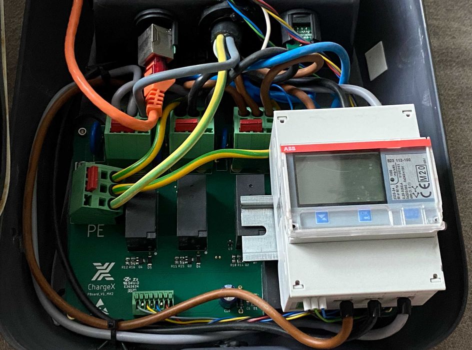 Stație încărcare auto ChargeX Aqueduct 22 kW Type 2 modul control