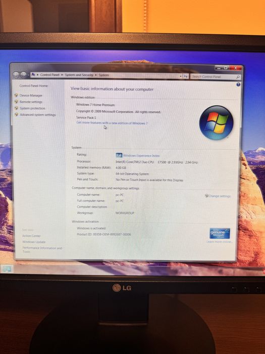 Calculator unitate pc