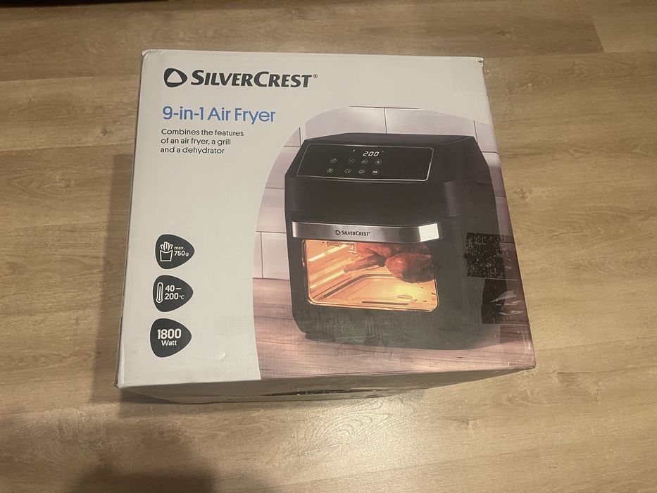 Air fryer 9 in 1, friteuza aer cald, cuptor