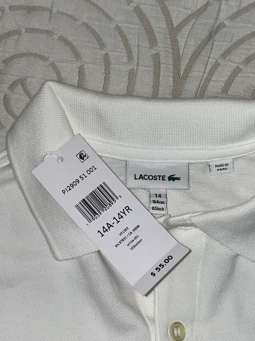 финка лакосте, оригинал с бирками