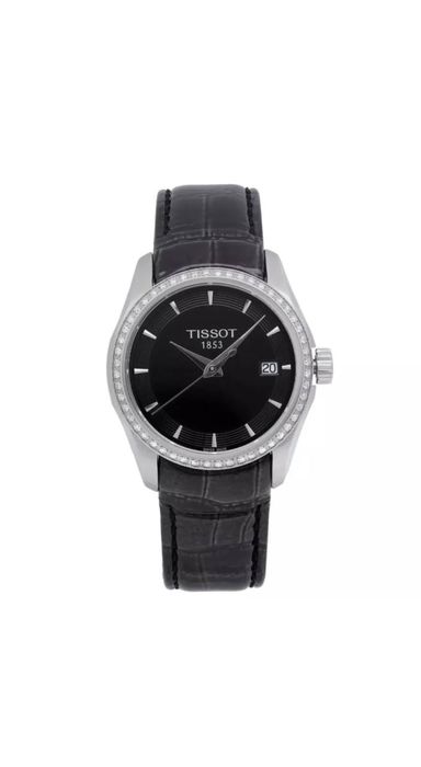 Tissot Couturier diamond | Швейцарские женские часы с бриллиантами