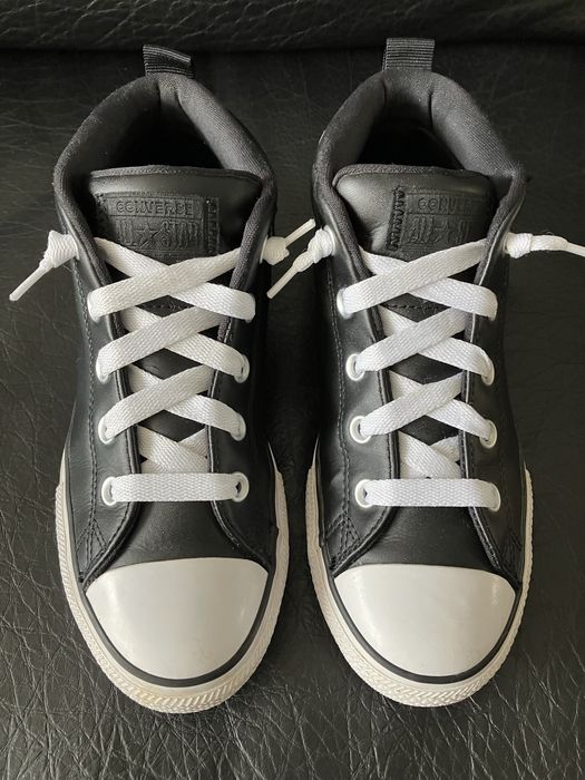 Детски кецове Converse Chuck Taylor All Star Street Leather N38