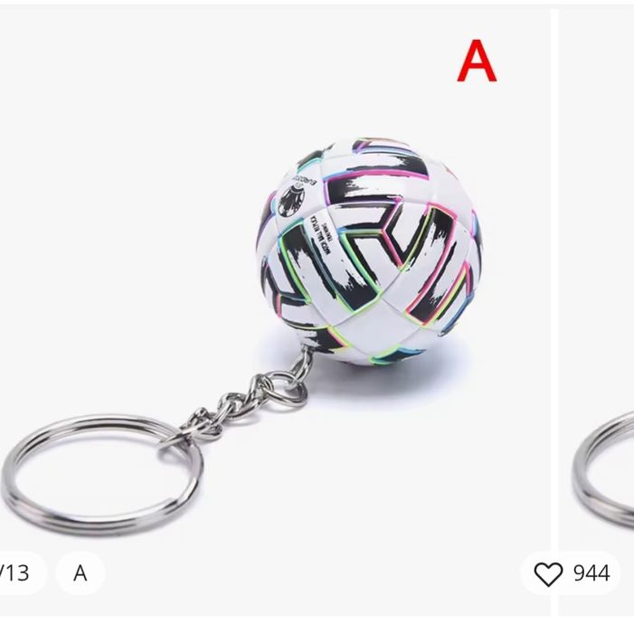 Ключодържатели футболни топки
