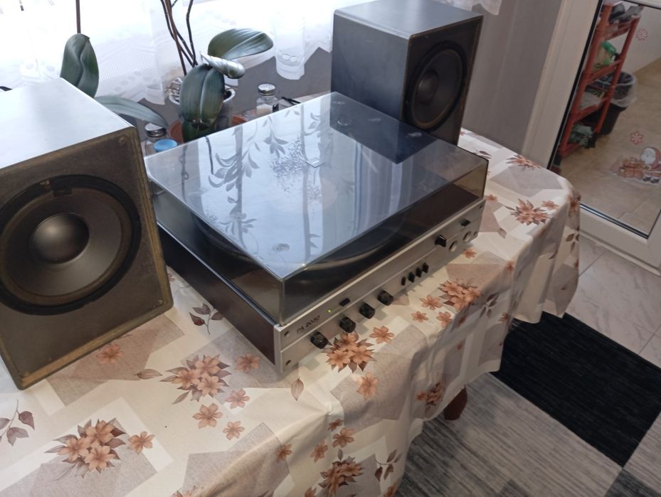 Немски грамофон Ziphona комплект с тонколони