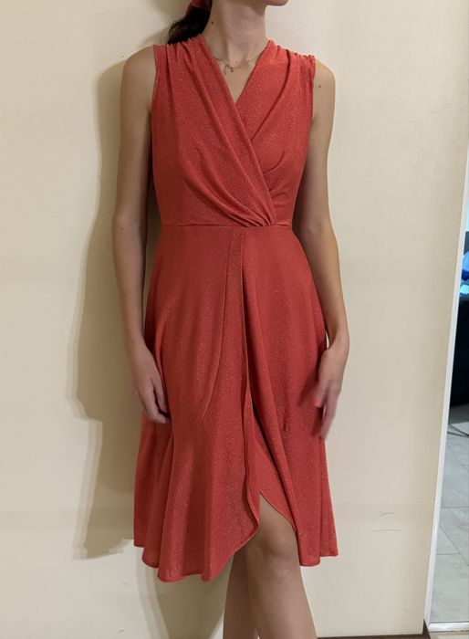 Rochie corai midi