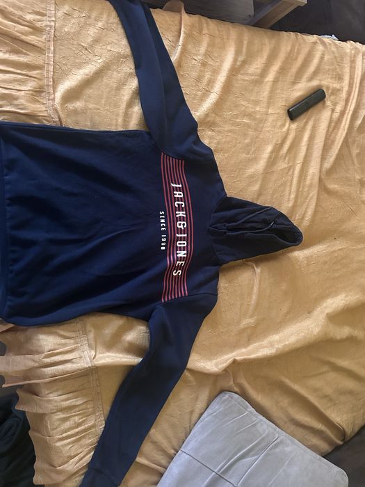 Оригинален суитчър с качулка Jack & Jones