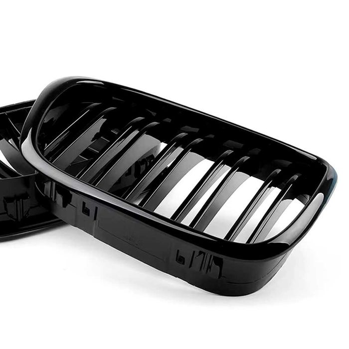 Бъбреци с двойни ребра черен лак за BMW серия 5 E39 1999 до 2003