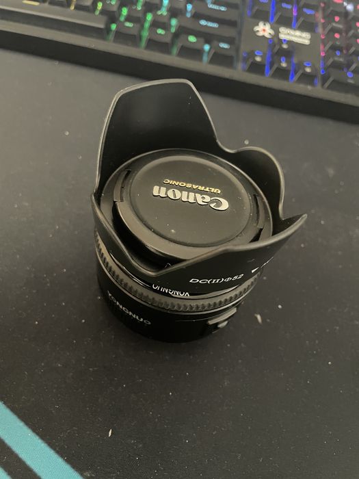 Obiectiv lentila Canon EF 50mm f/1.8 Yongnuo