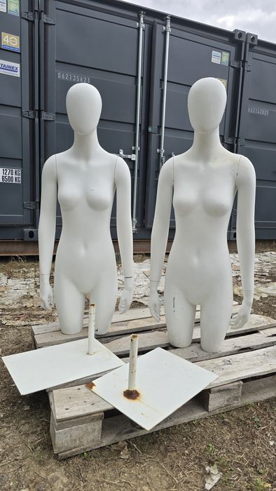 2 busturi manechin dama lovite cu brate detasabile