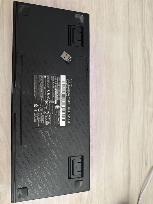 Клавиатура Razer Blackwidow v3 mini hyperspeed phantom edition