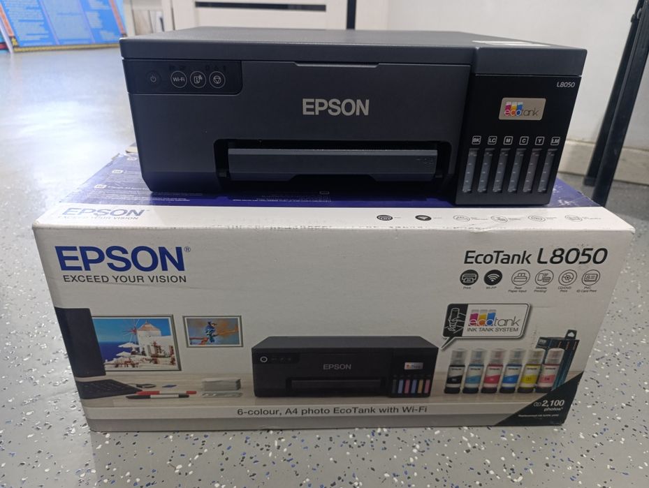 Цветной принтер Epson L8050
