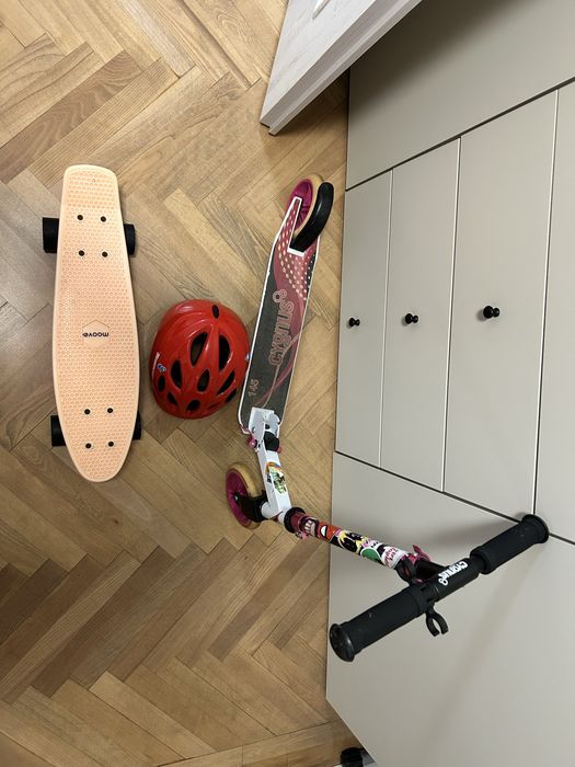 Trotineta CYGNUS 145 + Penny Board MOOVE copii+casca