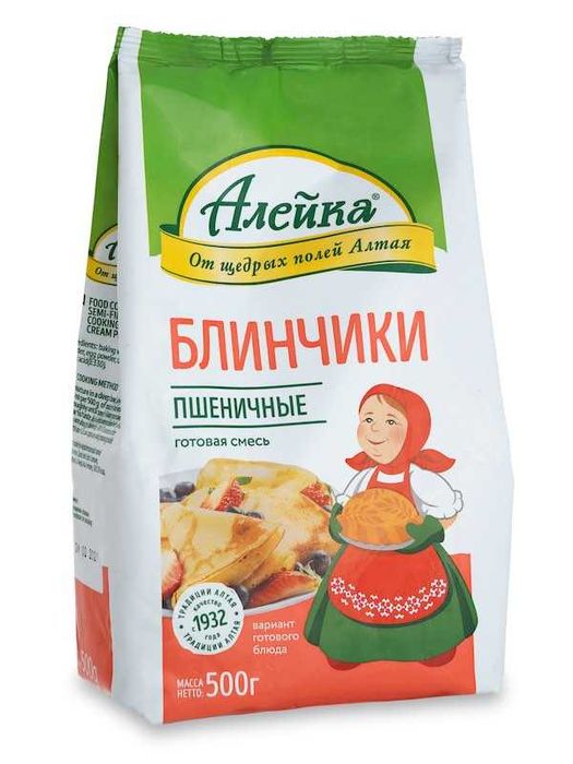 Смесь для приготовления блинчиков, оладий 500гр. Цена 350 тенге.