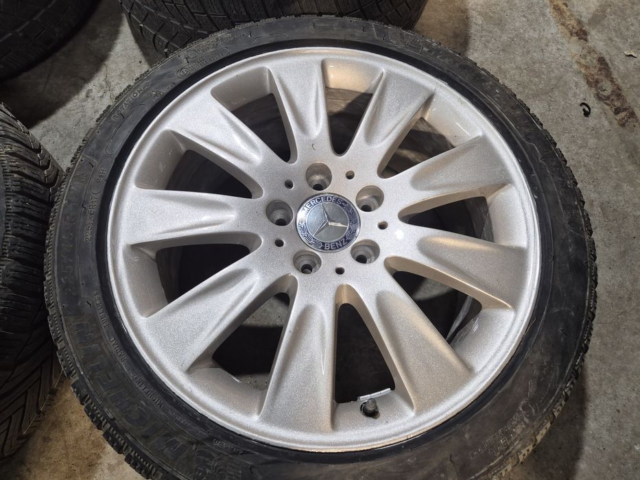 5х112/17 с гуми Мерцедес Спорт пакет 5x112/17 Mercedes E C class