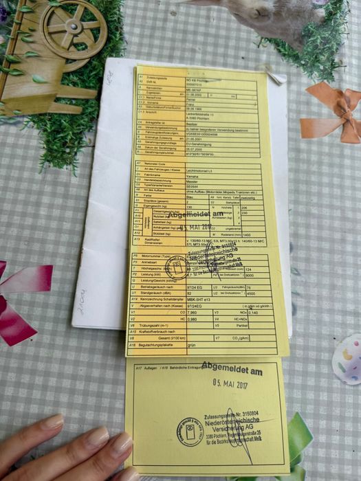 Yamaha Maxter 125cc – Acte Austria (Pt. Categoria B / B125) – Stare Foarte Bună