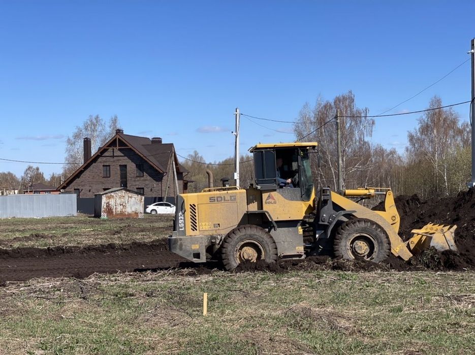 Услуги погручика, фронтальный погрузчик