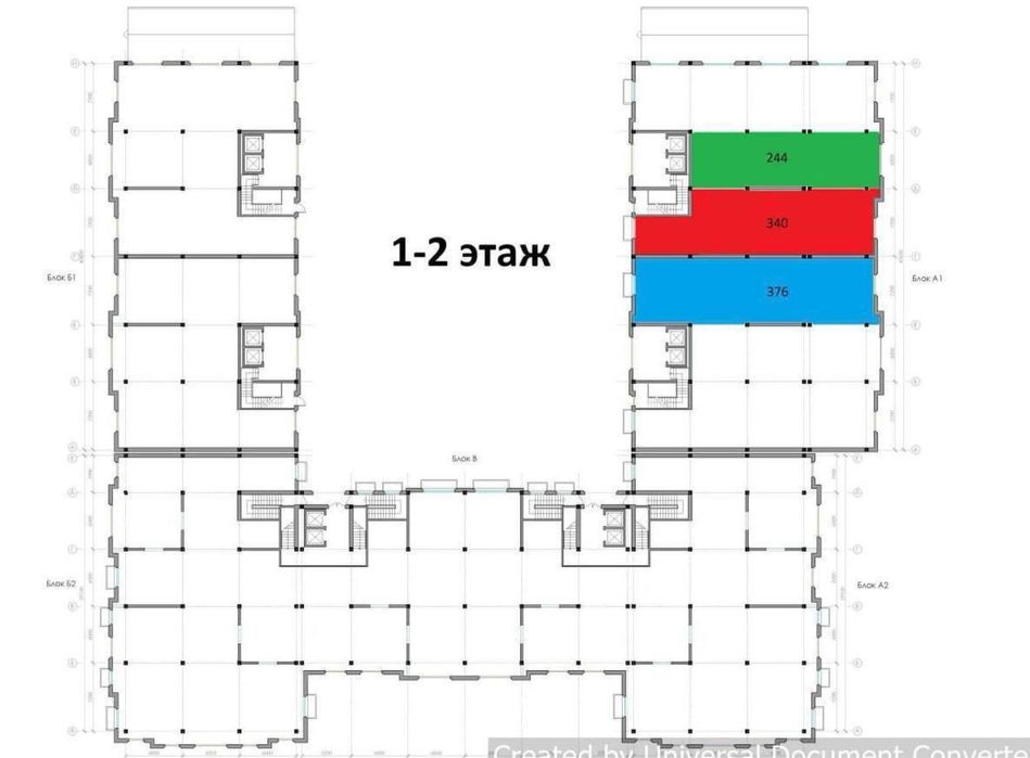 Аренда Нежилое помещение ЖК Kazakhstan 376 м2